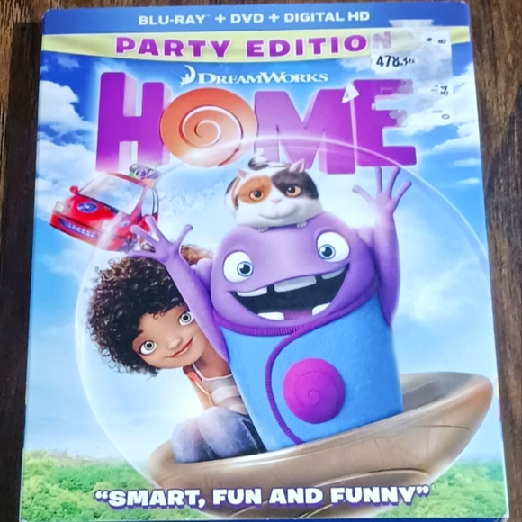 DreamWorks HOME Party Edition on BLU-RAY + DVD - Picture 1 of 2